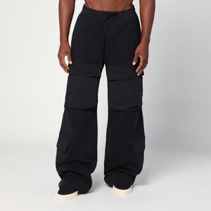 Entire Studios Black Cotton Cargo Pants Men